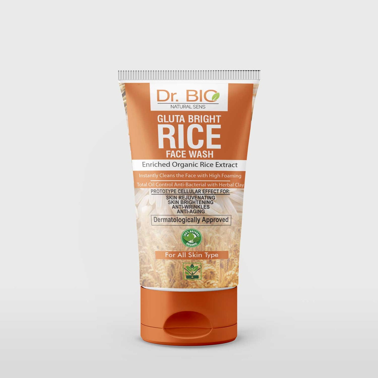 Dr.Bio Natural Sense | Gluta Bright Rice Face Wash